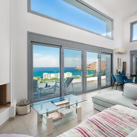 Luxury Oceania With Private Infinity Pool Villa Líndosz